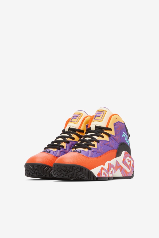 Fila UK Little Kids\' MB Orange/Purple/Red Orange