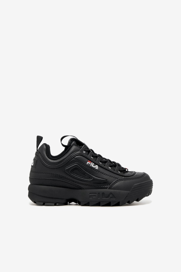 Fila UK Little Kids' Disruptor 2 Black/White