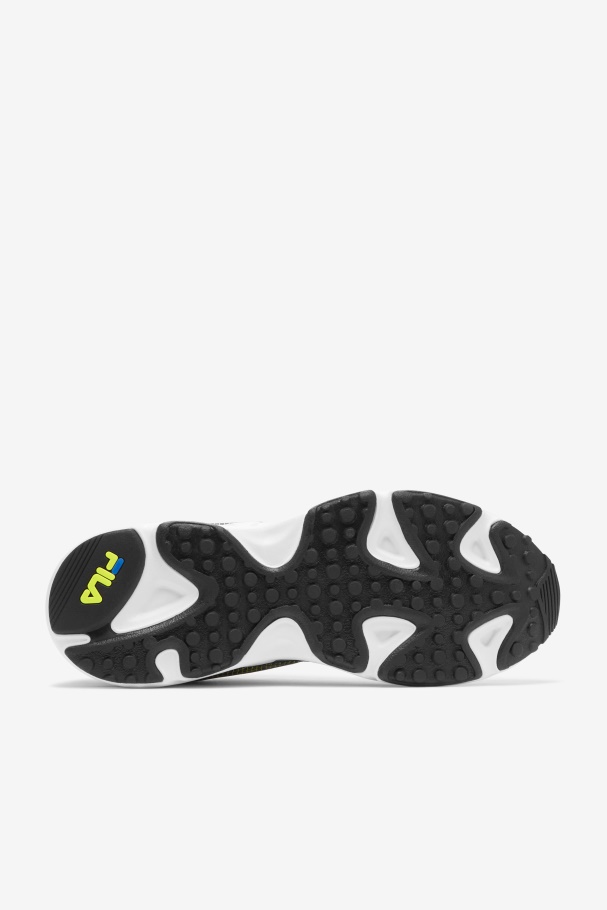 Fila UK White/Black/Lime Punch Men\'s Ray Tracer Apex