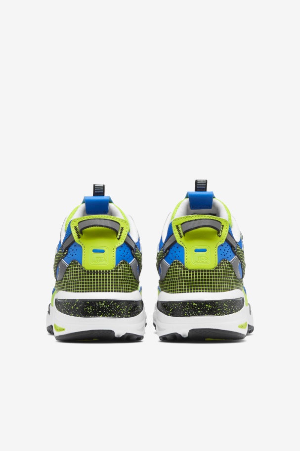 Fila UK White/Black/Lime Punch Men\'s Ray Tracer Apex