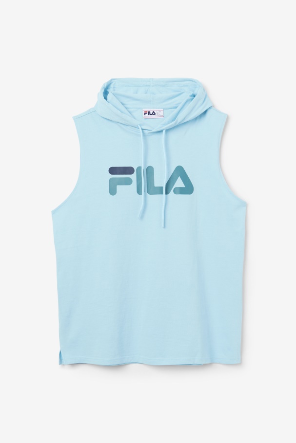 Petit Four/Bayou/Navy Zany Sleeveless Hoodie Fila UK