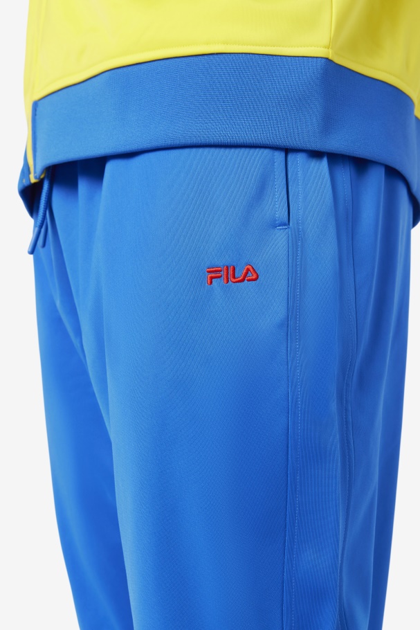 Lapis Blue/Fiery Red Fila UK Colombia Track Pant