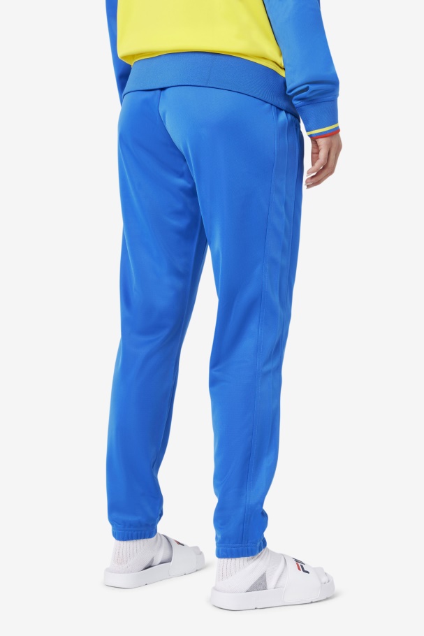 Lapis Blue/Fiery Red Fila UK Colombia Track Pant