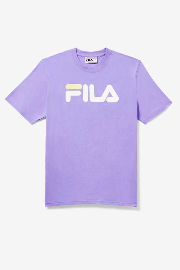 Men's Eagle Tee Fila UK Violet Tulip