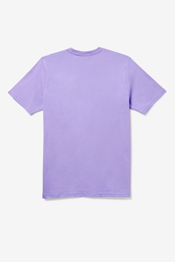 Men\'s Eagle Tee Fila UK Violet Tulip