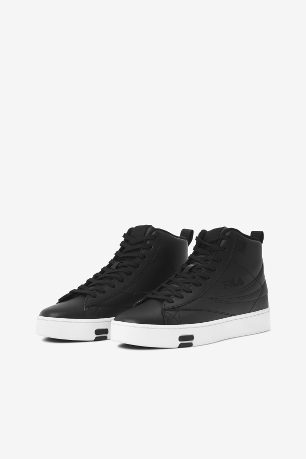 Black/White Fila UK Women\'s Gennaio