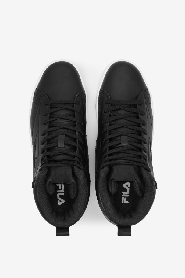 Black/White Fila UK Women\'s Gennaio