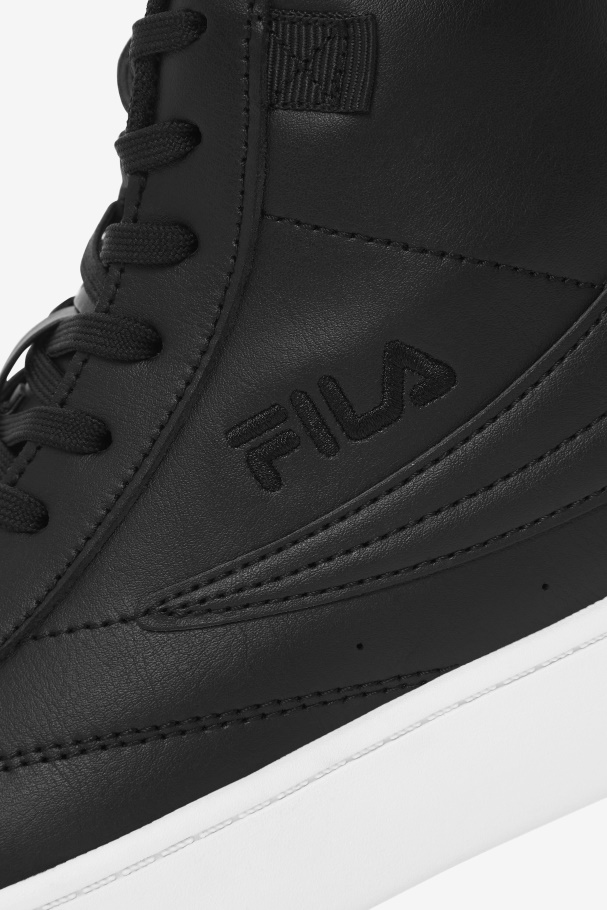 Black/White Fila UK Women\'s Gennaio