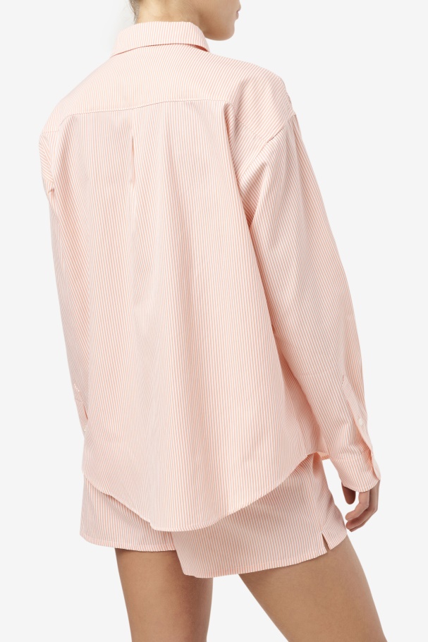 Coral Almond/White Ariella Dress Shirt Fila UK