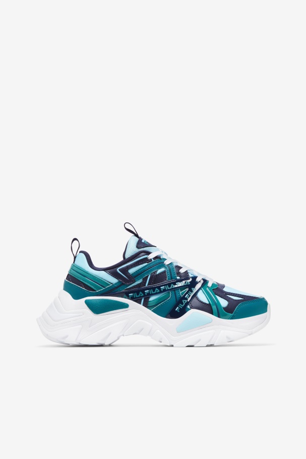 Fila UK Blue Glow/Deep Lake/Navy Women's Electrove 2