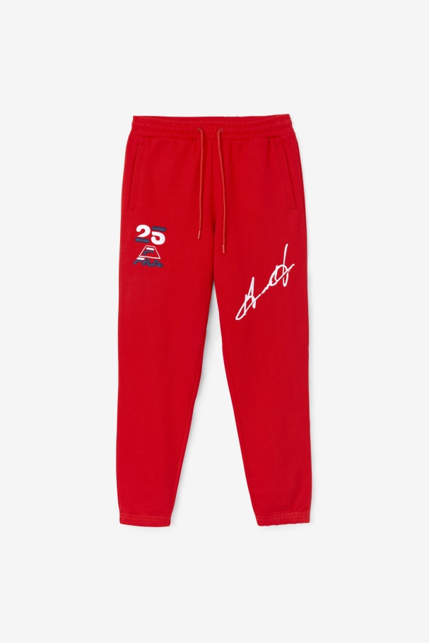 Red Fila UK Grant Hill Orson Pant