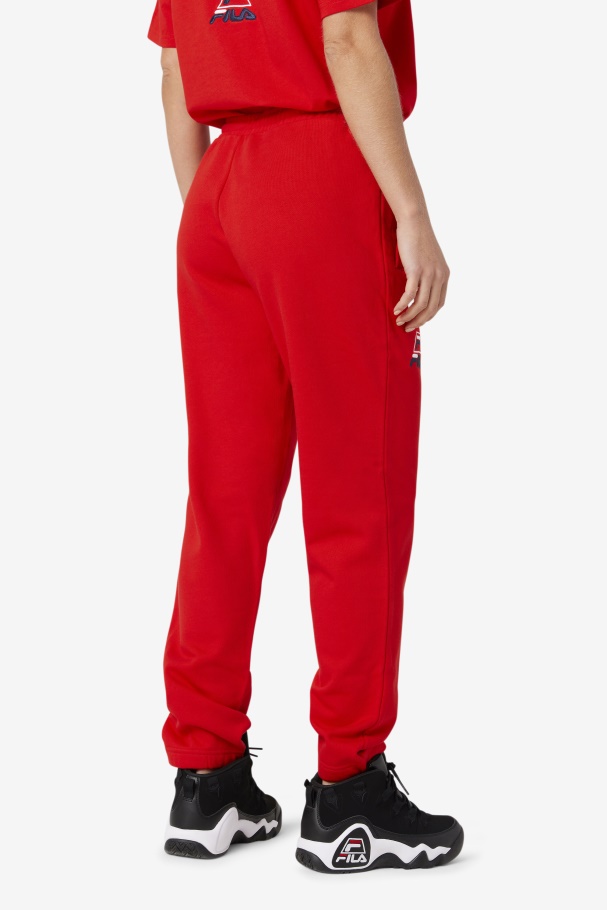 Red Fila UK Grant Hill Orson Pant