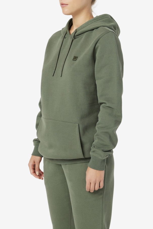 Lylah Hoodie Fila UK Thyme