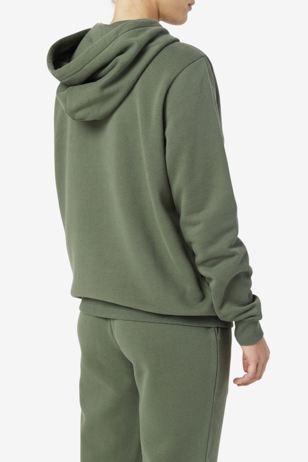 Lylah Hoodie Fila UK Thyme