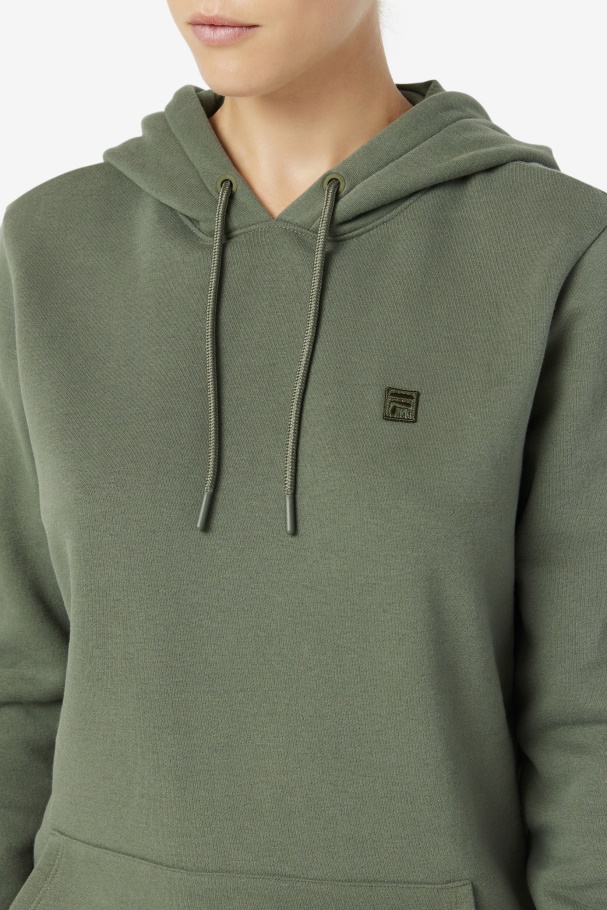 Lylah Hoodie Fila UK Thyme