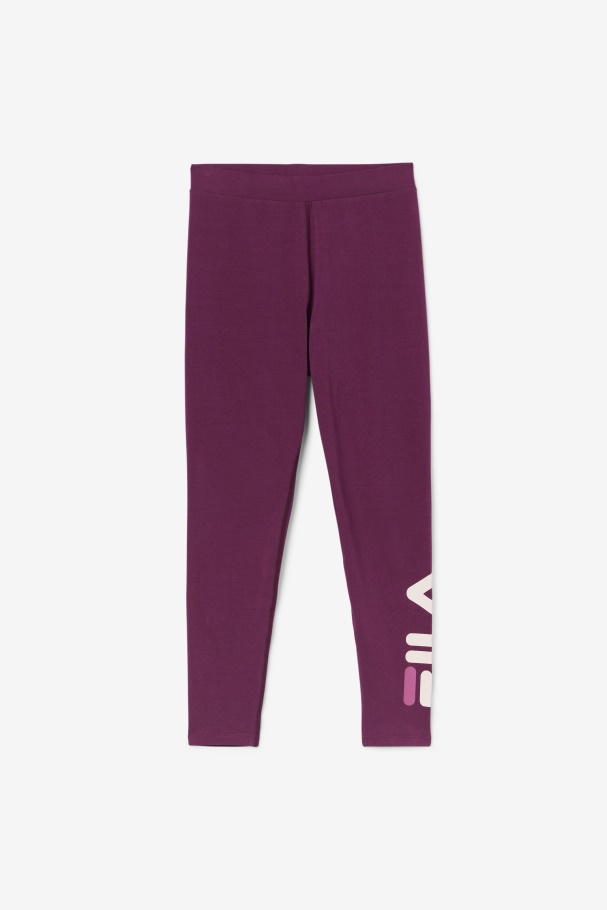 Elora Legging Fila UK Grape Wine/Potpourri/Rouge