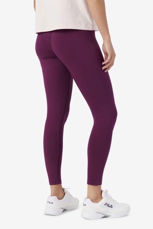 Elora Legging Fila UK Grape Wine/Potpourri/Rouge