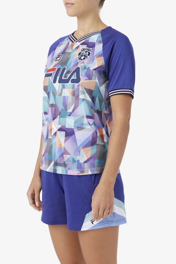 Geoprint/Blue Fallone Jersey Fila UK
