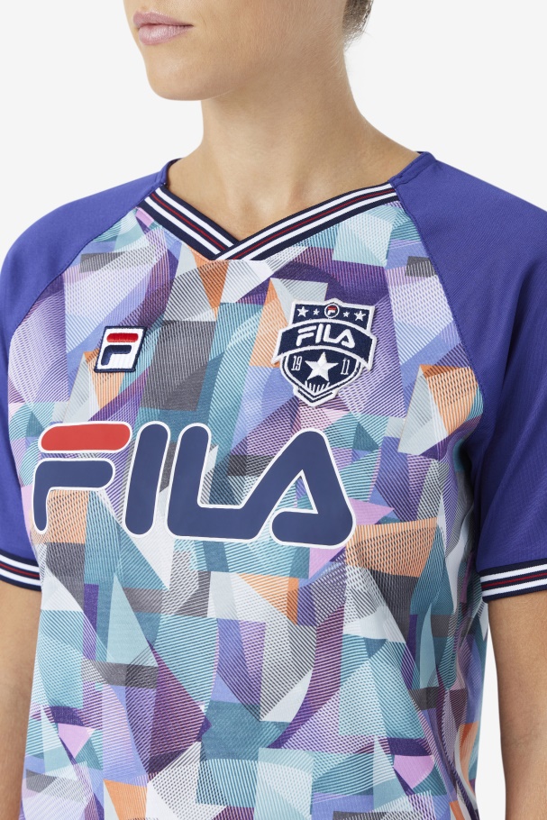 Geoprint/Blue Fallone Jersey Fila UK
