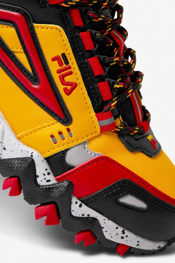 Fila UK Gold/Black/Red Little Kids\' Oakmont Tr