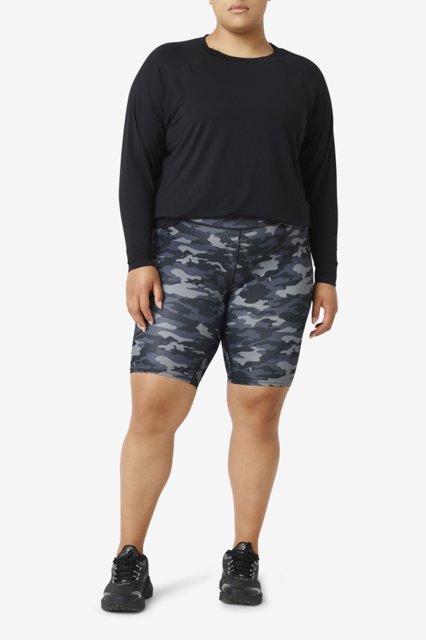 Fila UK Forza 8\" Bike Short Dark Camo