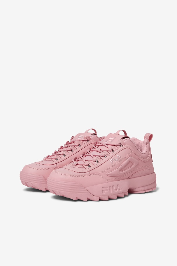 Women\'s Disruptor 2 Premium Fila UK Coral Blush