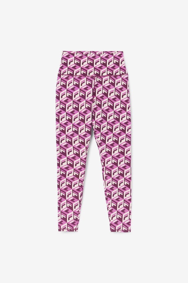 Rouge/Potpourri/Grape Wine Karteras 7/8 Tight Fila UK
