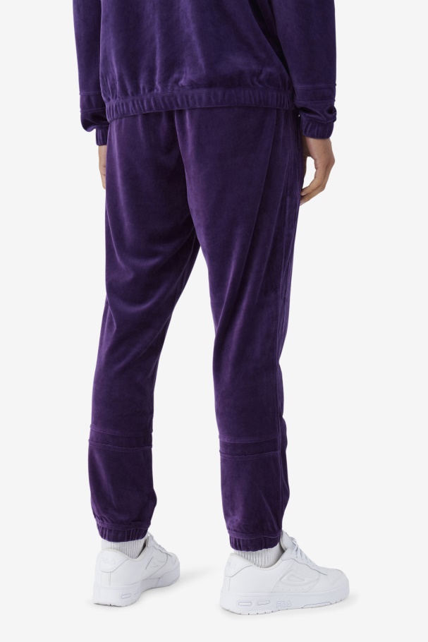 Fila UK Ravid Velour Pant Blackberry Cordial
