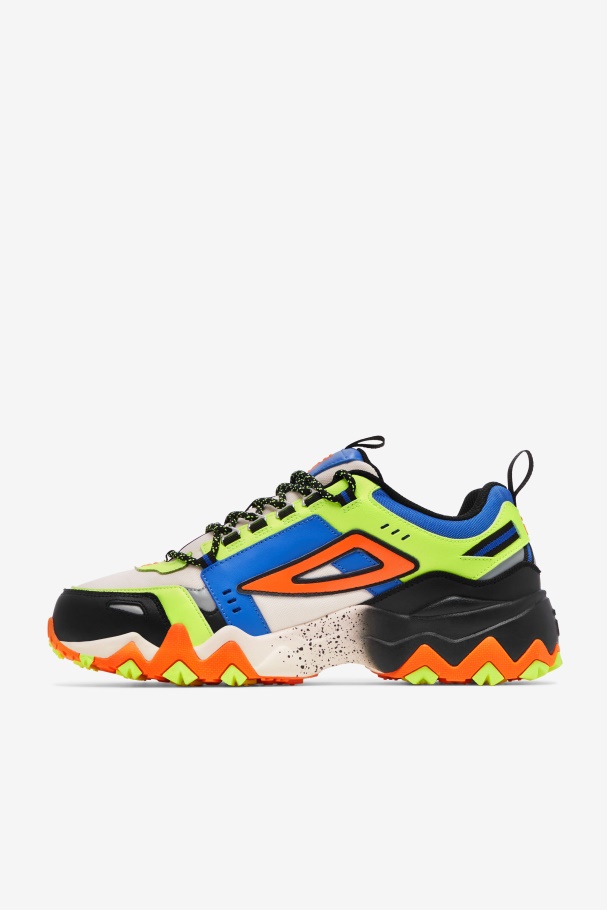 Gardenia/Black/Orange Men\'s Oakmont Tr Fila UK