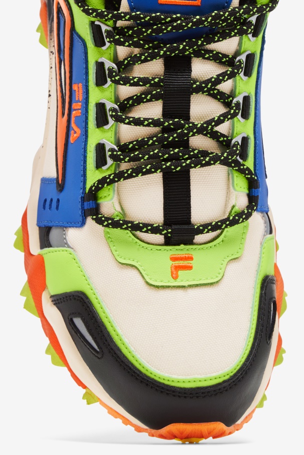 Gardenia/Black/Orange Men\'s Oakmont Tr Fila UK