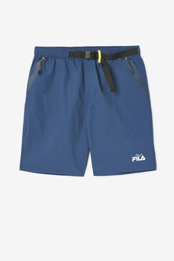 Fila UK Senuri Walking Short Navy/Yellow/Bayou