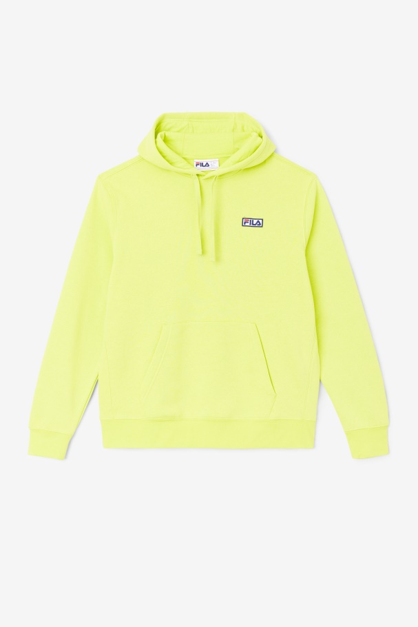 Algot Hoodie Fila UK Lime Punch