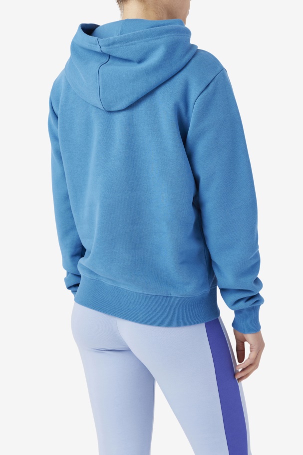 Fila UK Vallarta Blue/White/Rhubarb Lucy Hoodie