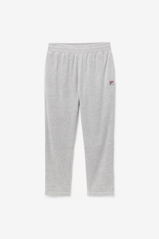 Heather Grey O-Fit Velour Pant Fila UK