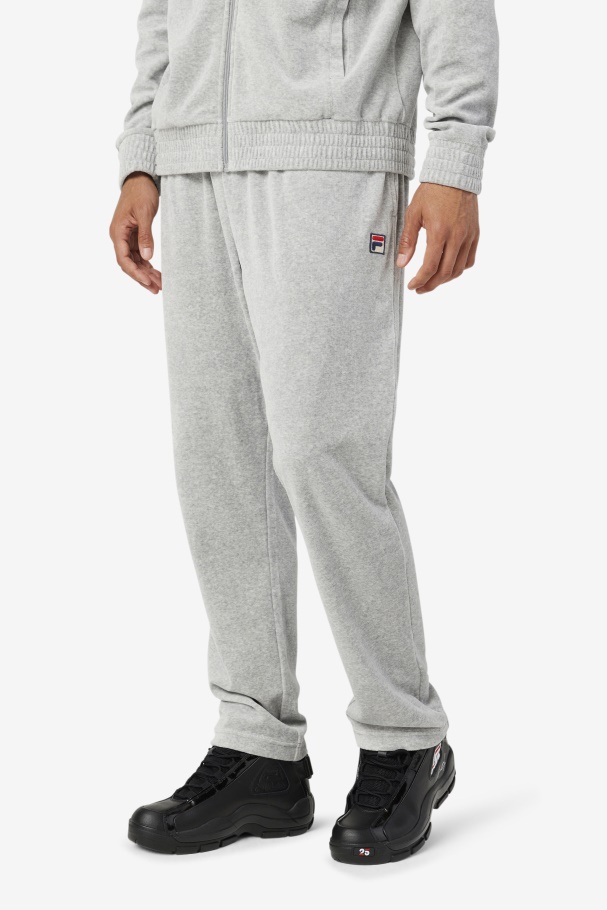 Heather Grey O-Fit Velour Pant Fila UK