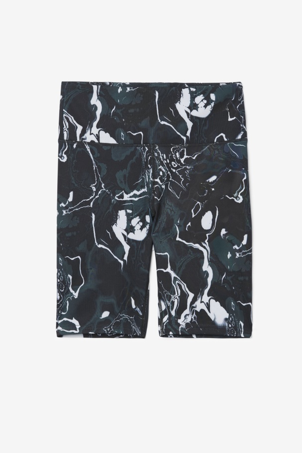 Forza 8" Bike Short Black Marble Fila UK