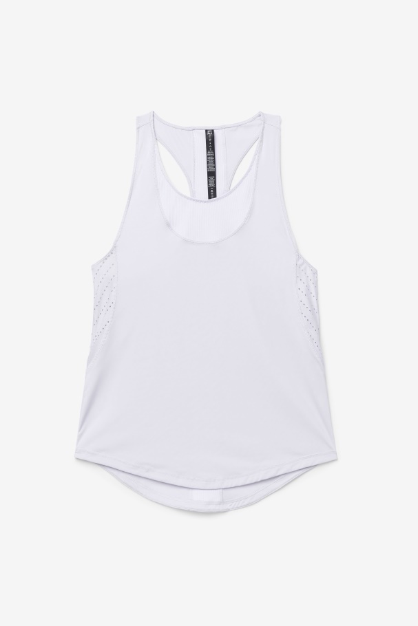 Fila UK Uplift Textured Racerback Tank Top Lavendrblue