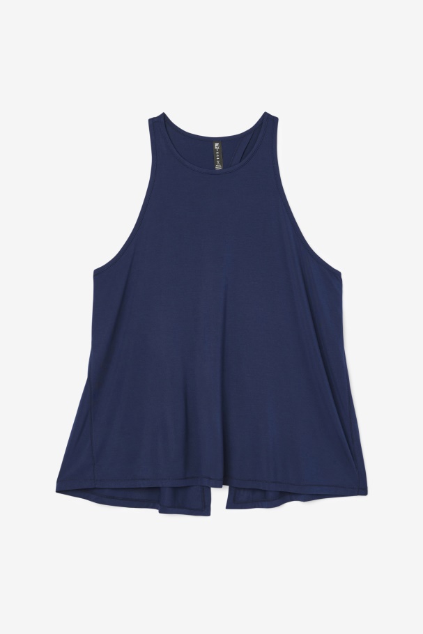 Fila UK Fi-Lux Open Back Tank Top Navy