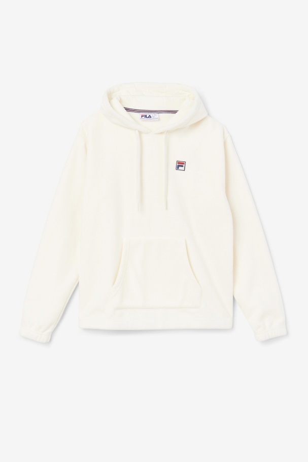 Egret Fila UK Finn Fleece Hoodie