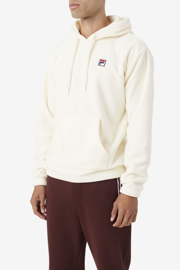 Egret Fila UK Finn Fleece Hoodie