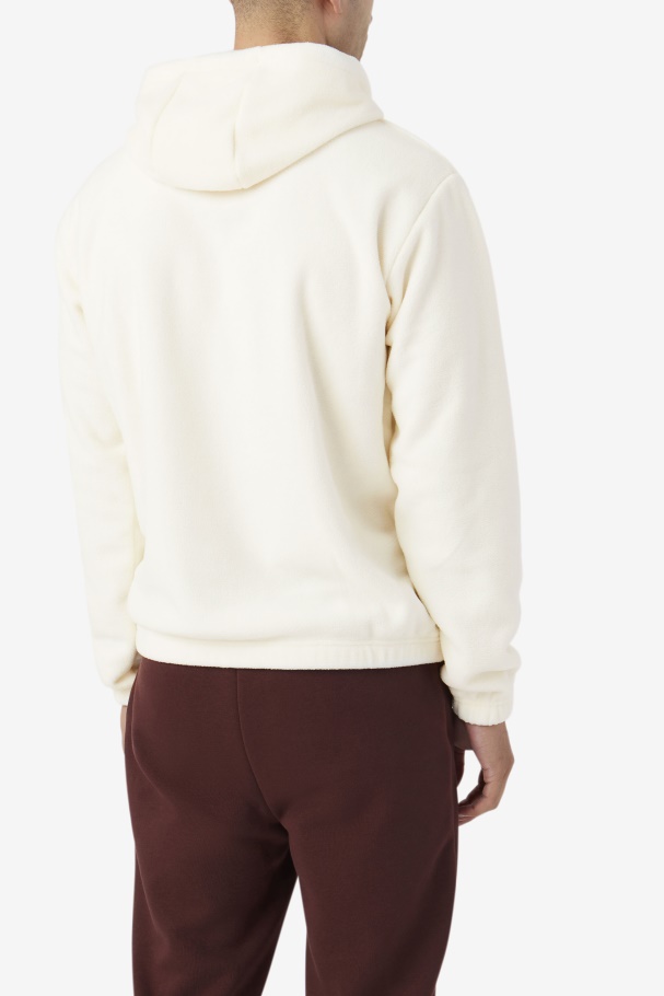 Egret Fila UK Finn Fleece Hoodie
