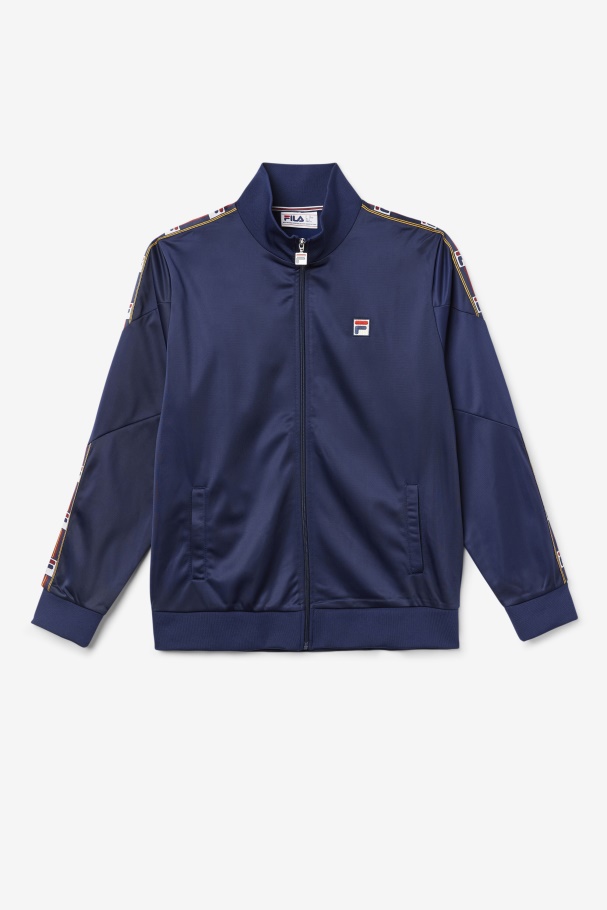 Fila UK Carson Track Jacket Peacoat