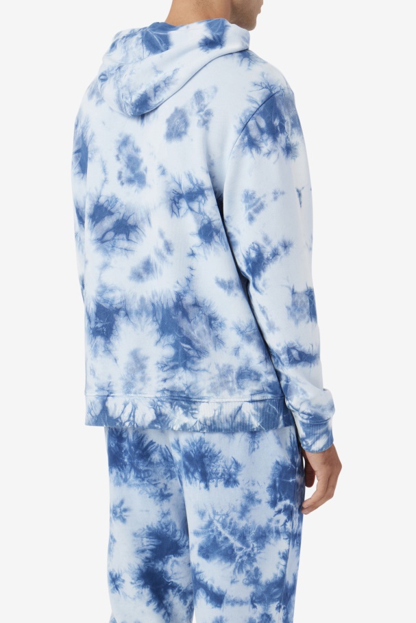 Moshi Hoodie Majolica Blue/Stone Fila UK