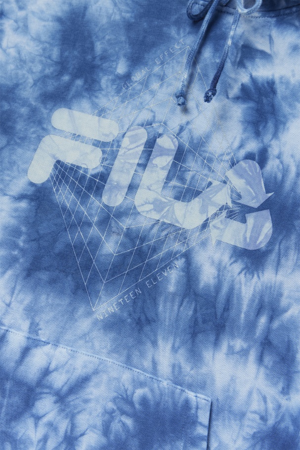 Moshi Hoodie Majolica Blue/Stone Fila UK