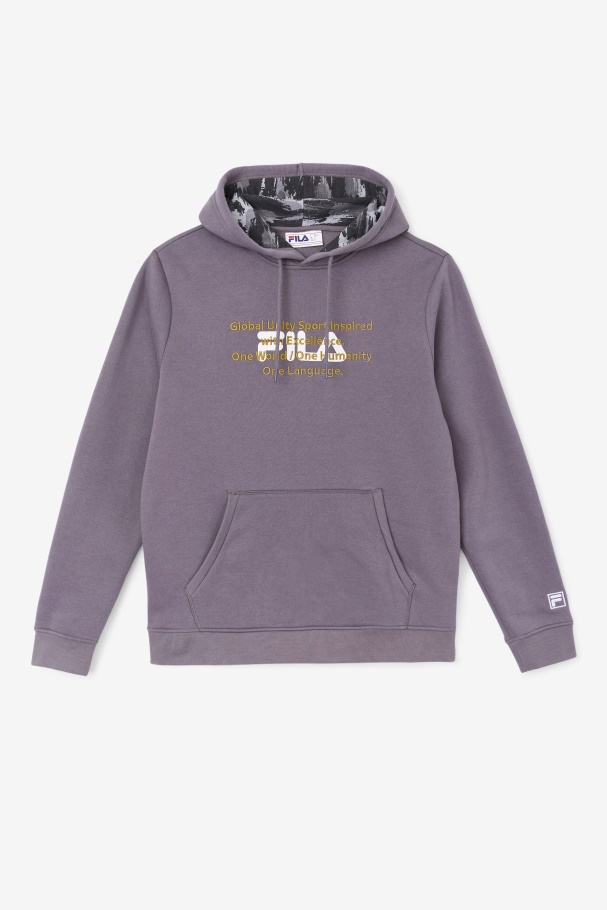 Fila UK Thunderstorm/White/Olive Rondot Hoodie