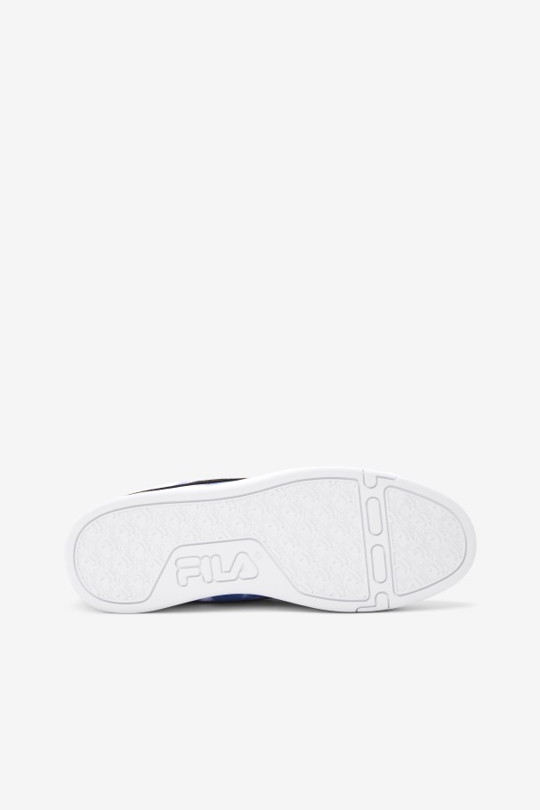 White/Bright Cobalt/Storm Blue Women\'s Gennaio Tie Dye Fila UK