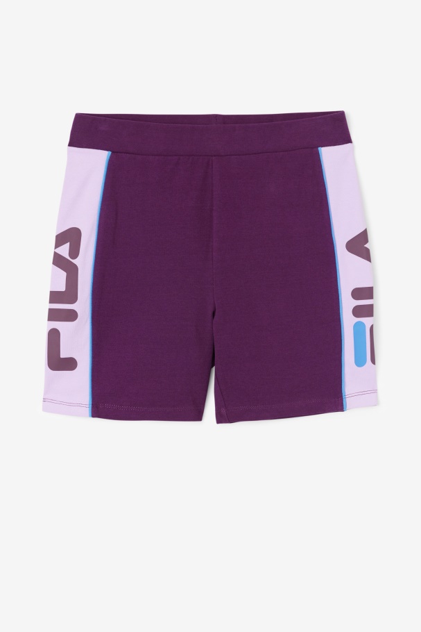 Pickled Beet Davina Bike Short Fila UK