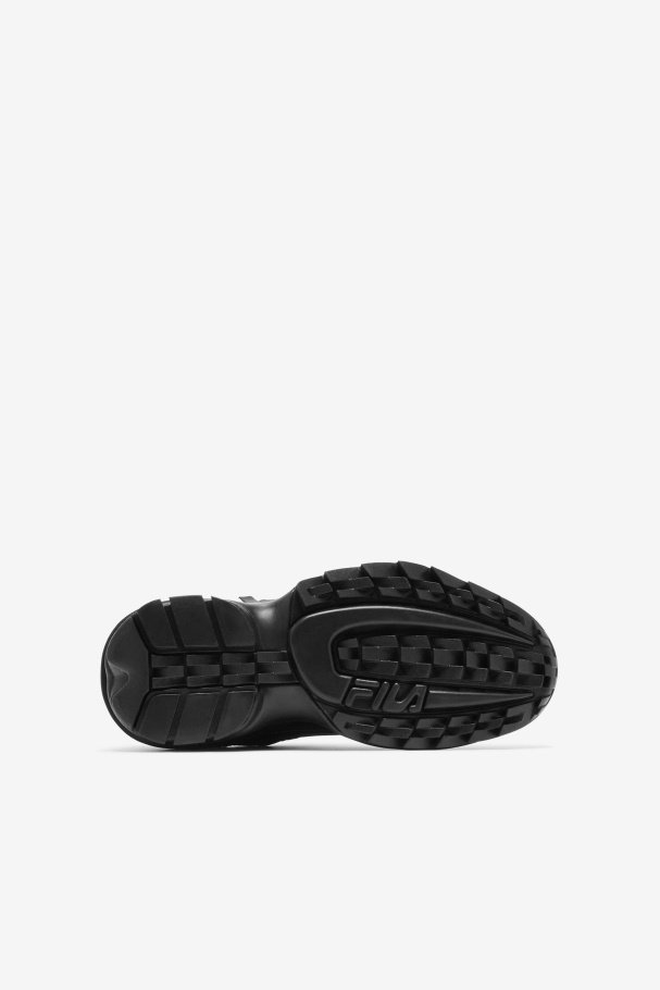 Black Fila UK Little Kids\' Disruptor 2 Exp