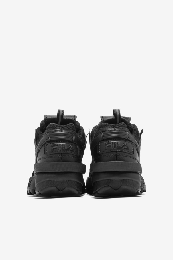 Black Fila UK Little Kids\' Disruptor 2 Exp