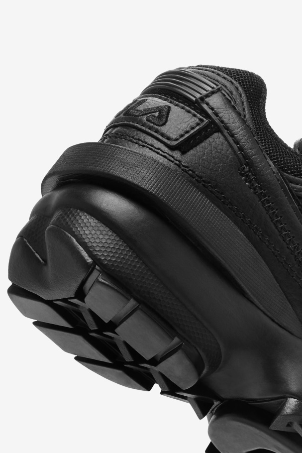 Black Fila UK Little Kids\' Disruptor 2 Exp